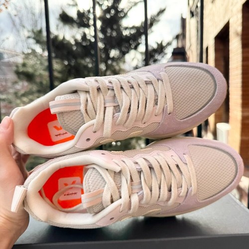 New Veja Venturi Sneakers Shoes Alveomesh in Suede Almond Peach Size US 7 - Picture 8 of 10