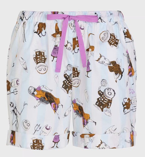 NWT PETER ALEXANDER LADIES NIGHTMARE BEFORE CHRISTMAS SHORTS SIZE 3+ / AU.24-26 - Picture 8 of 8