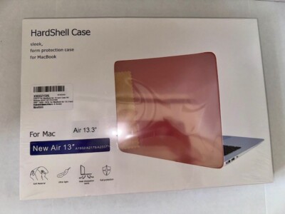 Hardshell Case For Mac New Air 13  A1932/A2179/A2337 Sleek Full Protection 