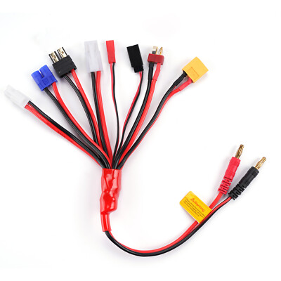 RC Akku-Ladegerät-Steckverbinder-Splitter-Kabel, 8 in 1 Octopus Convert Wire