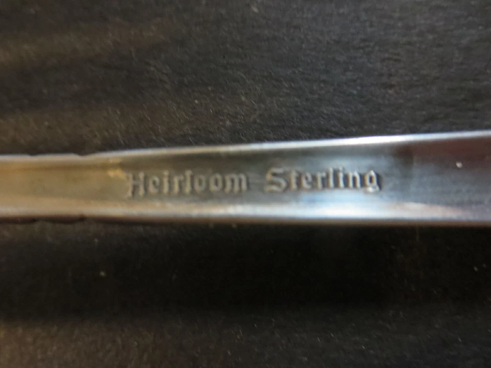 Cubiertos Oneida Heirloom Damasco Rosa Plata Esterlina ELECCIÓN SIN MONO Foto 4 de 4