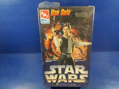 AMT STAR WARS HAN SOLO FIGURE FACTORY SEALED COLLECTOR EDITION model kit 8785