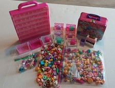 Lot Of Shopkins, Collectors Tin, And A Few Small Items