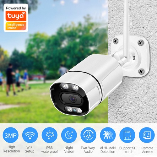Tuya Smart Life Home 3MP Full Color Night Vision WiFi Human IP Security Camera - Picture 2 of 58