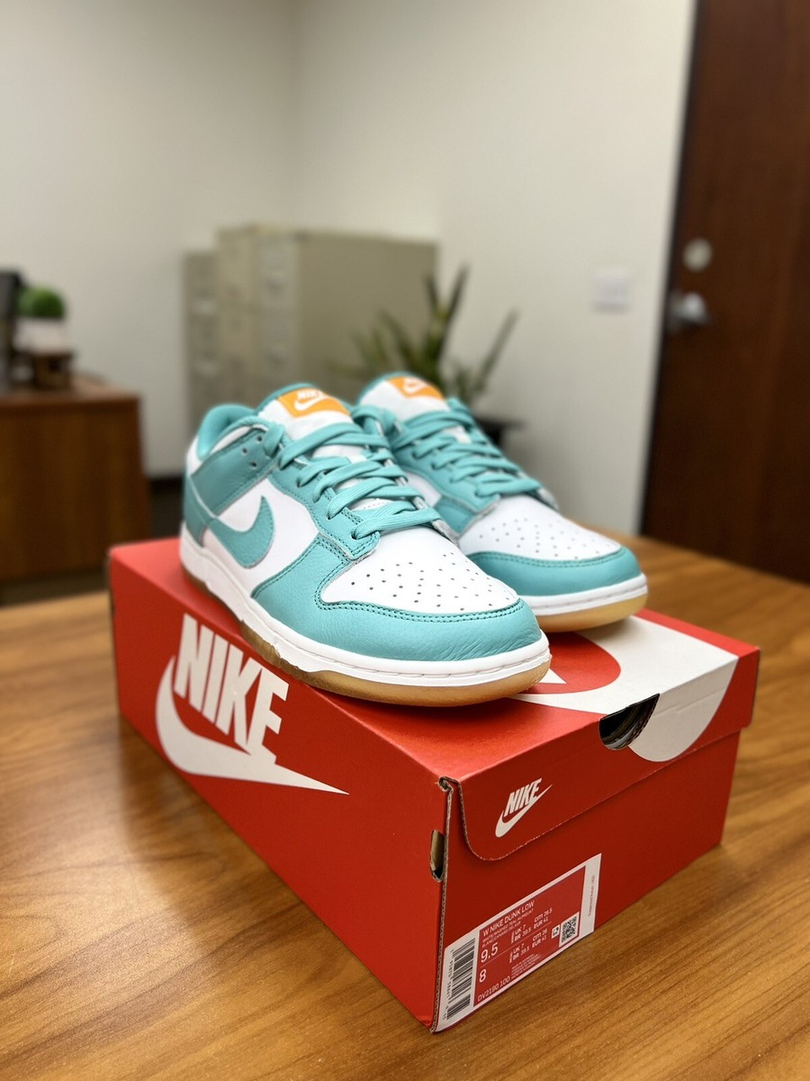 Nike Dunk Low Teal Zeal - Women Size 9.5 / Men Size 8 #DV2190-100