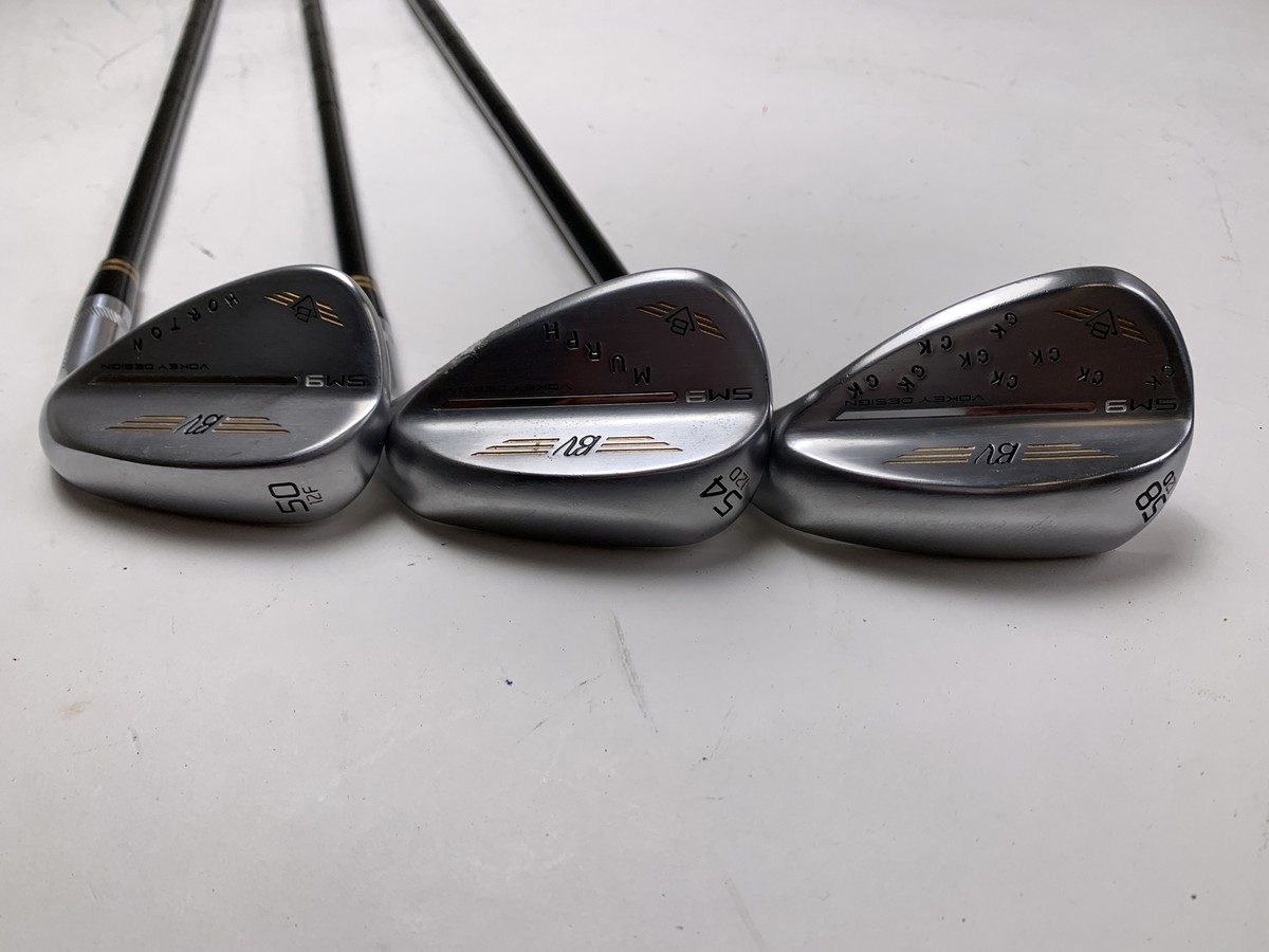 Titleist Vokey SM9 Chrome BV Proto Stamp Wedge Set 50* 12 Titleist Vokey SM9 Chrome BV Proto Stamp Wedge Set 50* 12
