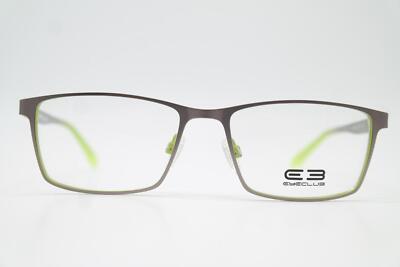 Brille EYECLUB 71821 Bronze Grün Grau Oval Brillengestell eyeglasses Neu