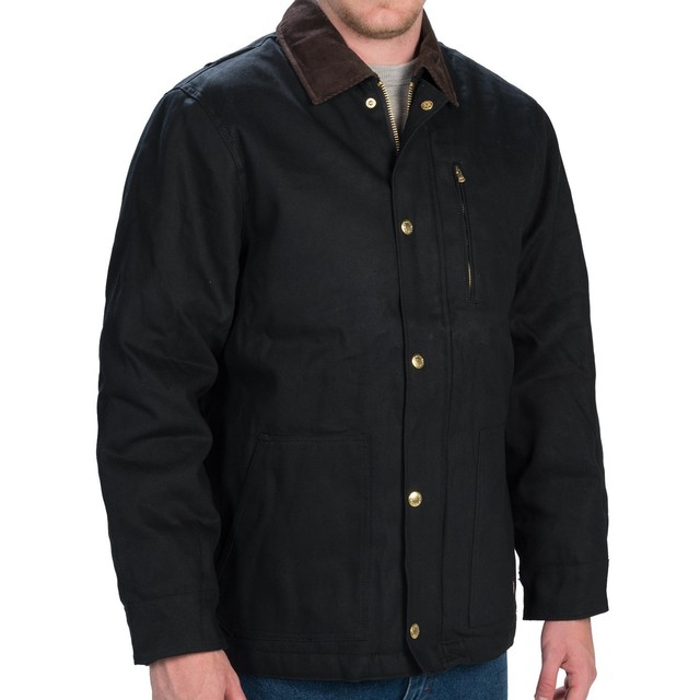 Dickies Men's S-2XL 3XL 4XL Blanket Lined Duck Work Chore Coat Jacket Brown | eBay