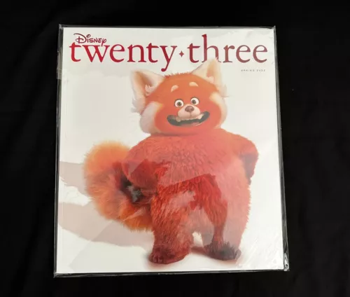 Disney D23 Twenty Three Magazine Spring 2022 Turning Red New Still Sealed