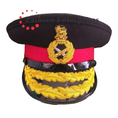 British Army Generals Dress Cap,Officer, Military Hat,Custom Sizes - Main Image