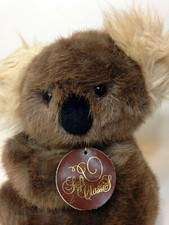 Dakin Koala Bear Plush Vintage 1987 Brown Soft Classics Stuffed Animal 11"