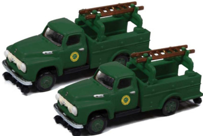   Classic Metal Works 50387 1954 Ford Hi-Rail Maintenance Truck Southen 1 Of 600