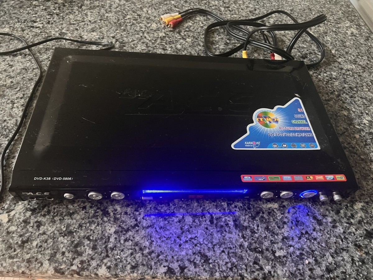 cocoaX55 53,54,56,57,58,60 DVD＆CD A.C.E. MIDI DVD Player DIVX/Super VCD / Video CD VD-5869 Karaoke W