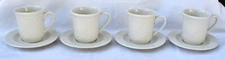 Homer Laughlin China - LYRICA - Set of 4 - CUPS & SAUCERS