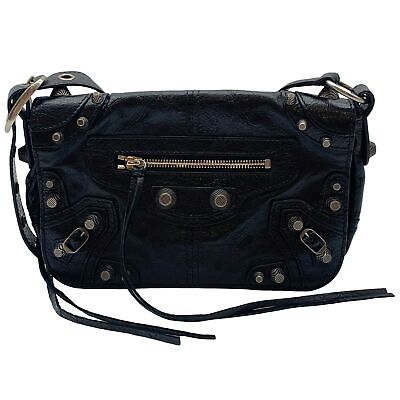 Authentic BALENCIAGA Le Cagole Shoulder Bag 719082 Black Authentic BALENCIAGA Le Cagole Shoulder Bag 719082 Black
