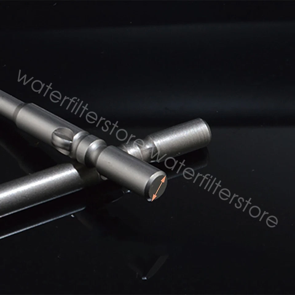 Hex Head Magnetic Screw Driver Bit Or Set Allen Key Impact Power 6mm Round Shank - image 4 of 4