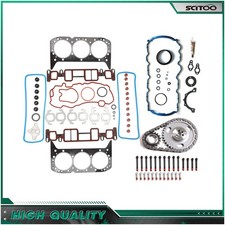 Fits Gmc K1500 Sierra Full Gasket Bolt Set Timing Chain Kit 96 97-1998 4.3l Fits Gmc K1500 Sierra Full Gasket Bolt Set Timing Chain Kit 96 97-1998 4.3l