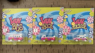 Johnny lightning Luv machine, Truck, Bus White Lightning Set - #79 Of 500  VW
