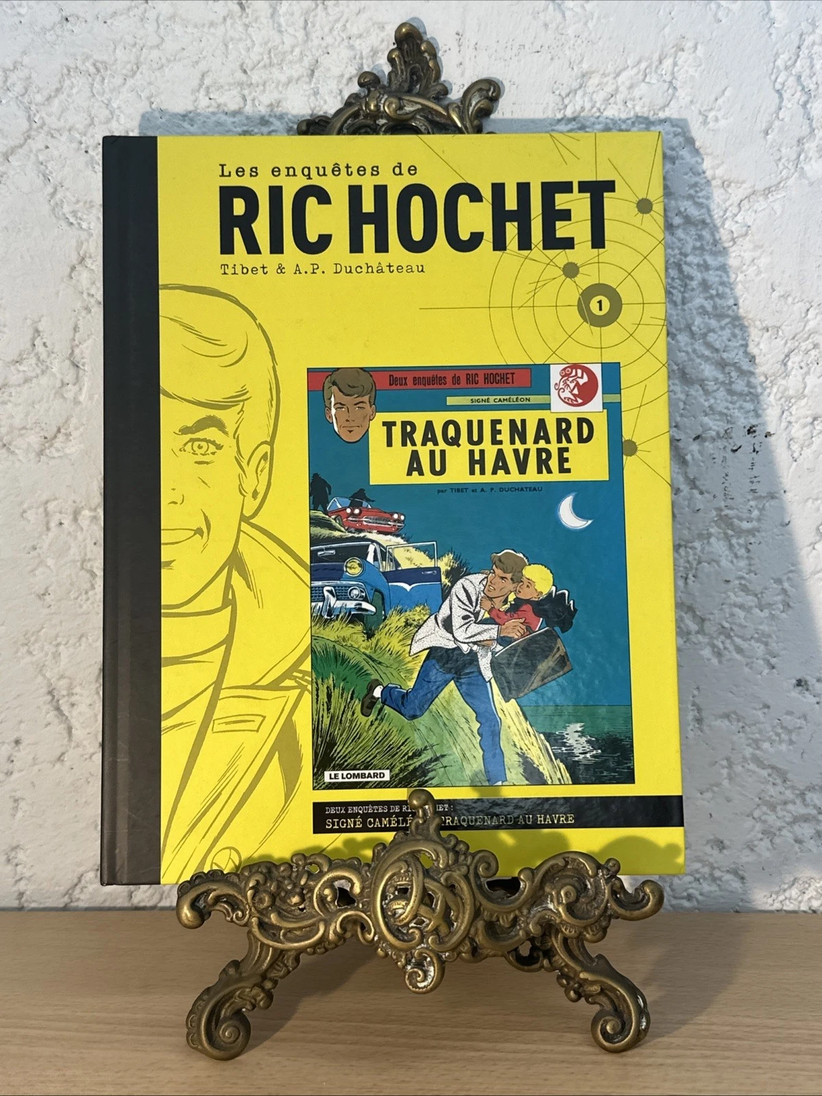 BD Les Enquêtes De Richochet Traquenard Au Havre Tibet & Duchateau Le Lombard
