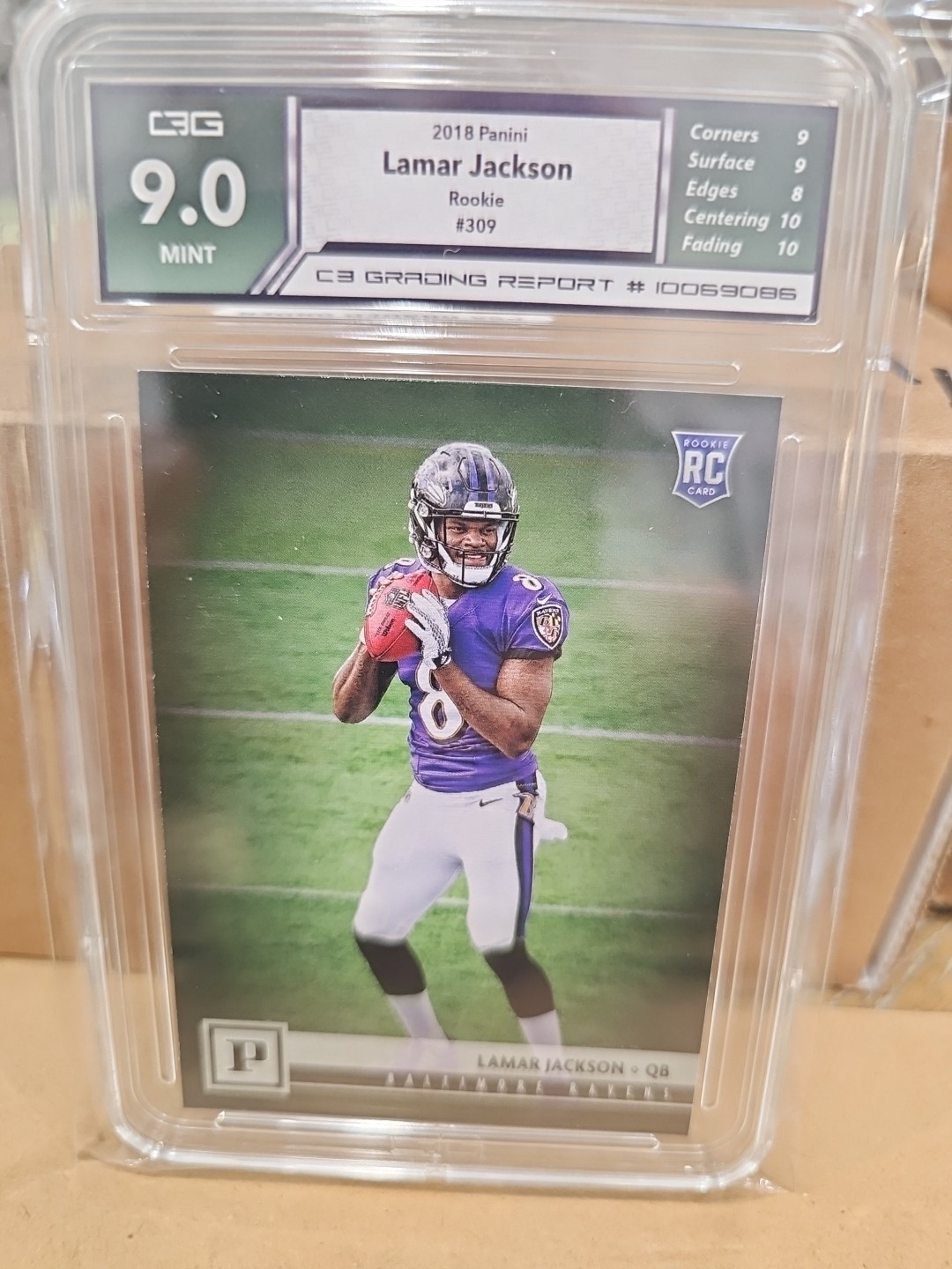 2018 Panini - Rookies Lamar Jackson #309 (RC)