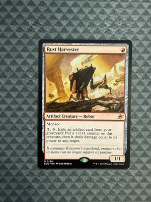 MTG Rust Harvester #0159 Rare Edge of Eternities (EOE) 