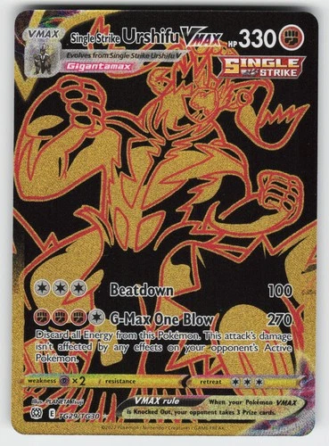 Single Strike Urshifu VMAX (Secret) Holo UR Brilliant Stars TG TG29/TG30 NM