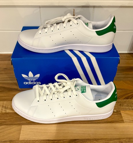 Adidas Originals Mens Stan Smith Trainers/Sneakers FX5502-White & Green(UK 11.5) - Picture 4 of 9