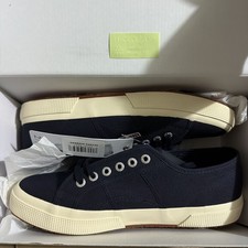 Scarpe Superga Modello 2750 Numero 42 Blu Navy Nuove Con Cartellino