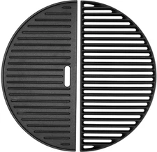18" Half Moon Cooking Grate for Kamado Joe Classic I, II, III, Large Big Gree...