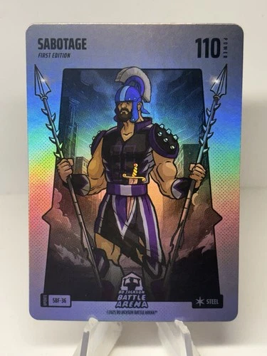 Steel Silver Battlefoil