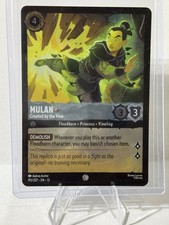 Disney Lorcana Mulan - Created by the Vine 192/207 Floodborn Rare Foil ENG