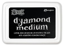 Dyan Reaveley Dylusions Dyamond Medium Pad-Clear - 3 Pack