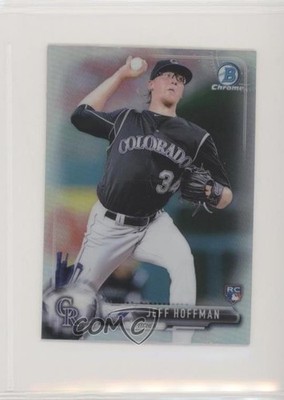 2017 Bowman Chrome Minis Base Bowman Rookies Refractor Jeff Hoffman #4 RC 0m8
