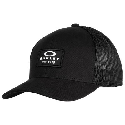Oakley Mens Patch Trucker Hat Adjustable Cap - FOS901083-02E - Blackout