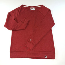 Champion Women's Soft Heather Red Crewneck Sweatshirt - Size Large - EUC