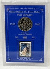 1900-1980 Elizabeth II The Queen Mother 80th Birthday Crown