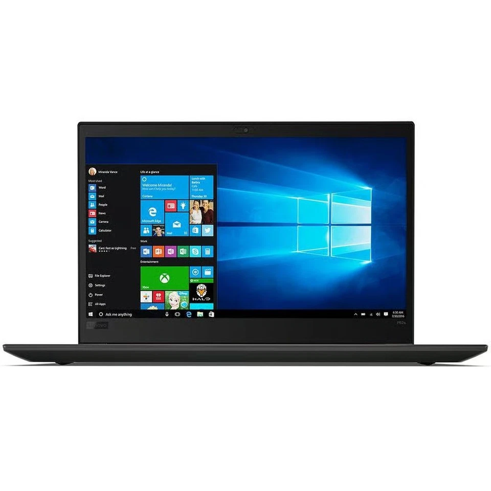 Lenovo ThinkPad P52s · i7-8550U · 8GB · 512GB, photo 1 sur 5