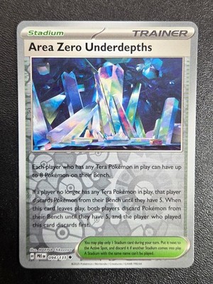 AREA ZERO UNDERDEPTHS UNCOMMON SV PRISMATIC EVOLUTIONS 094/131 NM