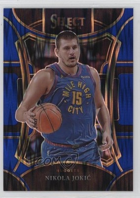 2023 Panini Select Mezzanine Level Blue Flash Prizm 23/99 Nikola Jokic #369 1p4b