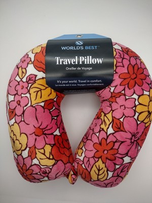 World's Best Travel Neck Pillow By Wolf Mfg, One Size, New 
