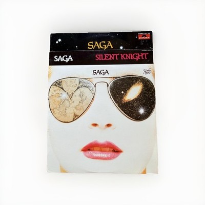 SAGA Vinyl Collection JOB LOT 3 ALBUMS GC Worlds apart Silent Knight Saga