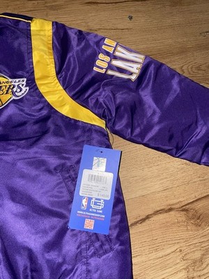 NBA ULTRA GAME YOUTH LOS ANGELES LAKERS FULL ZIP JACKET SIZE (8