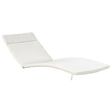 Patio Chair Replacement Cushion Water Resistant Outdoor Lounger Sunbed Pad for