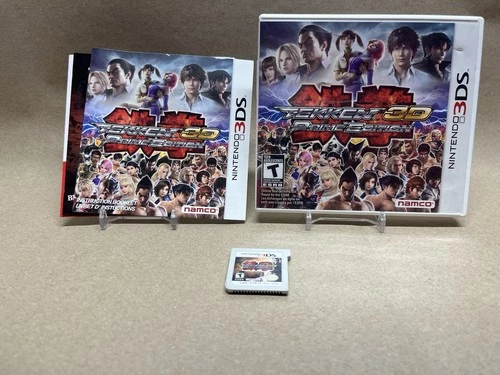 Tekken 3D Prime Edition Nintendo 3DS Complete CIB Authentic Tested Ships Fast
