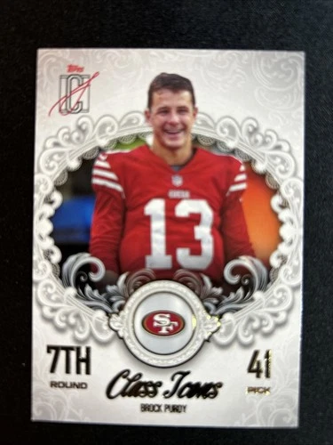 2025 Topps Signature Brock Purdy Base (RAW)