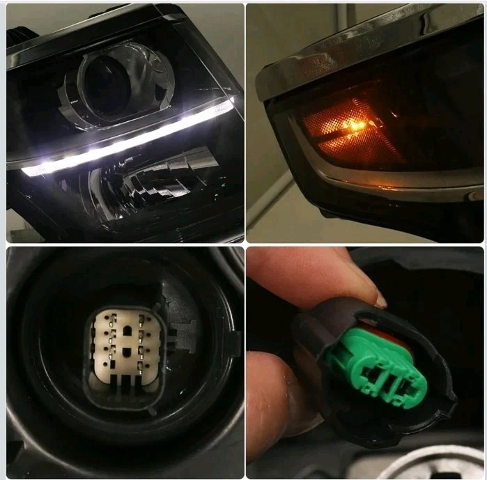 Huray Halogen Headlight Assembly Fit for Chevy Tahoe/Suburban 2015-2020 RH OE... - Image 3 of 4