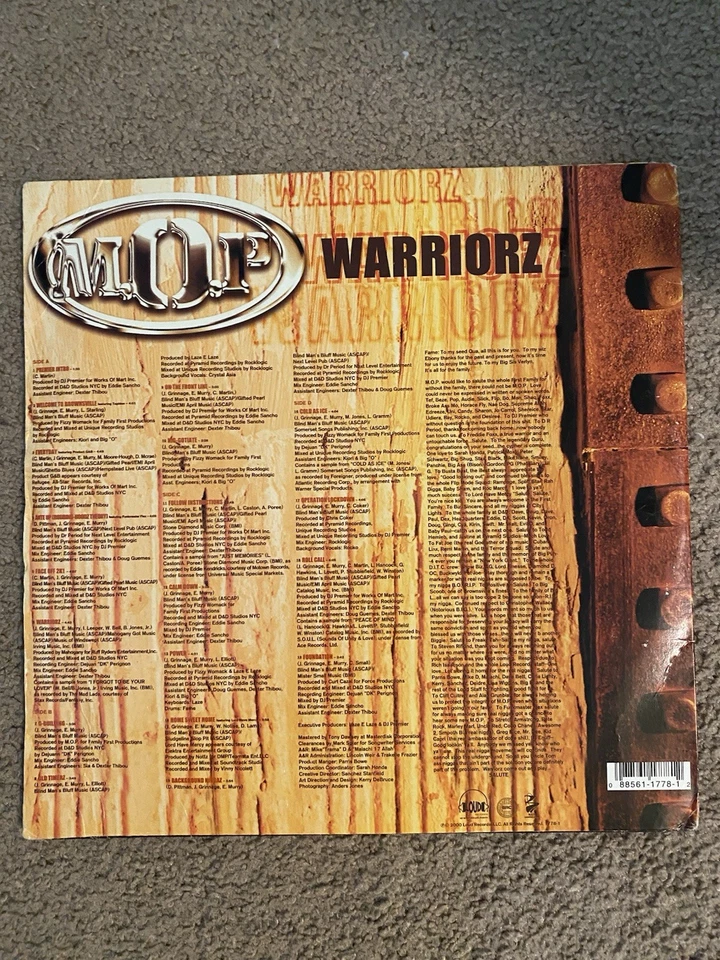 M.O.P. – Warriorz Loud Records Us 2000 Original (2LP/Vg++/NM-)/851 - Image 2 of 4