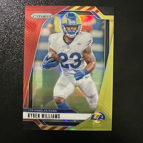 2024 Prizm Kyren Williams Red & Yellow 16/44 Rams🔥🔥🔥