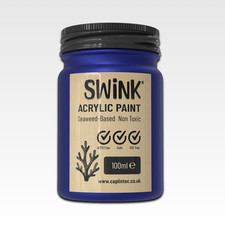 CaplinTec Artist Acrylic Paint 100ml | Eco-Friendly Seaweed-Based, Vibrant Color