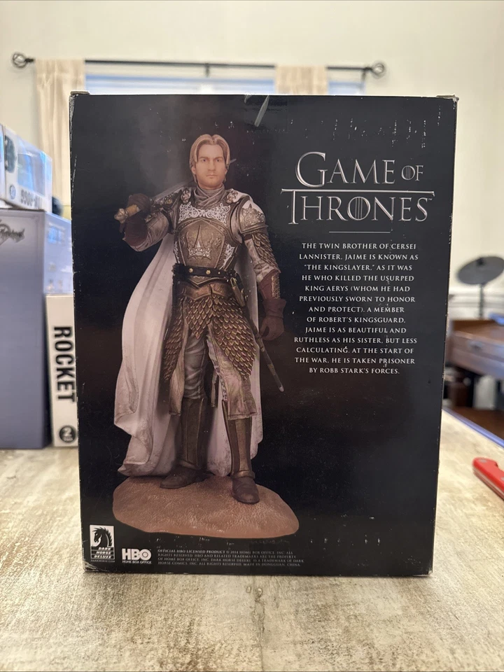 Figura Juego de Tronos Jamie Lannister ¡Nueva! ¡Sellado! Dark Horse Deluxe HBO 1 2014 Foto 3 de 4